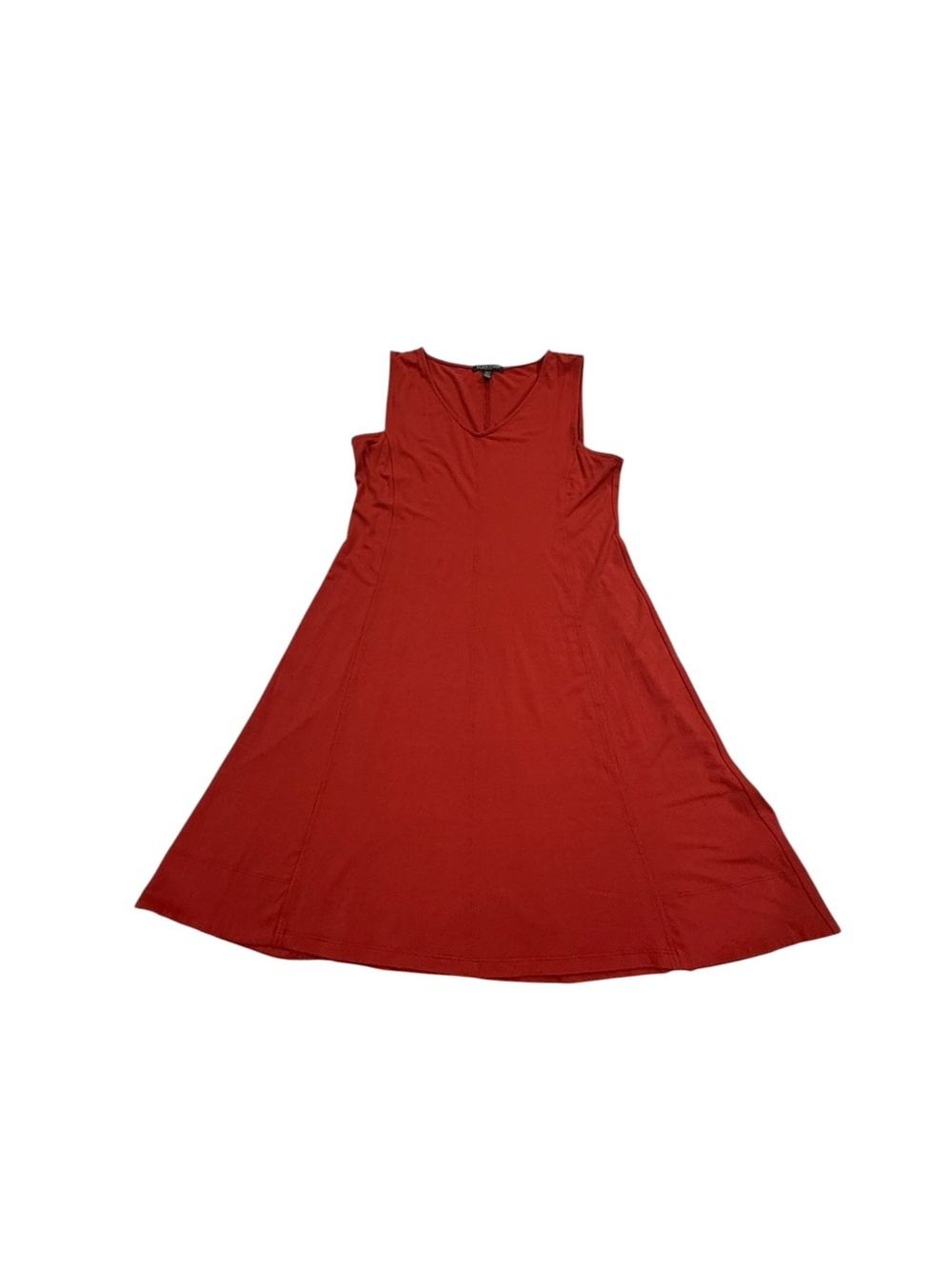 Eileen Fisher V Neckline A Line T Shirt Dress Womens Petite Small Casual Staple - Picture 12 of 13
